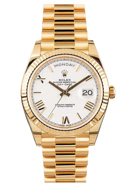 presidential rolex plain face|40mm bussdown Rolex preowned.